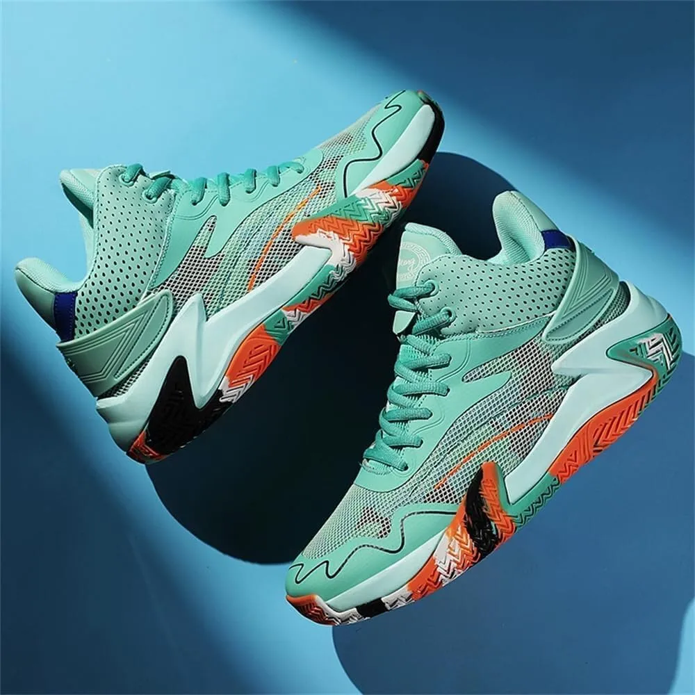 Unisex Basketball Shoes Anti Slip Wear-Resistant Shock-Absorbing Rebound Outdoor Indoor Sports Training Boots