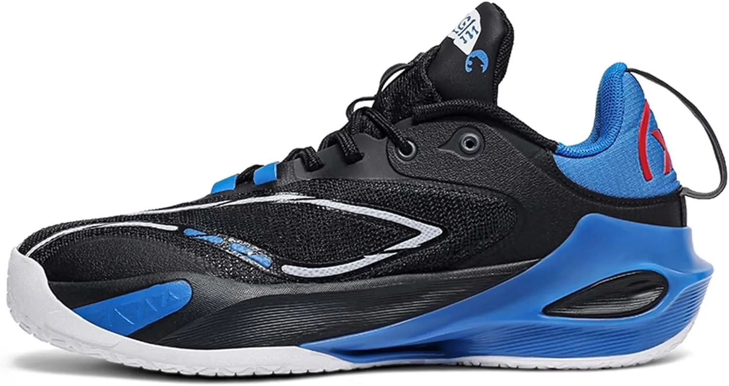 Unisex Basketball Shoes Breathable Rebound Anti Slip Wear-Resistant Shock-Absorbing Fashionable Sports Boots