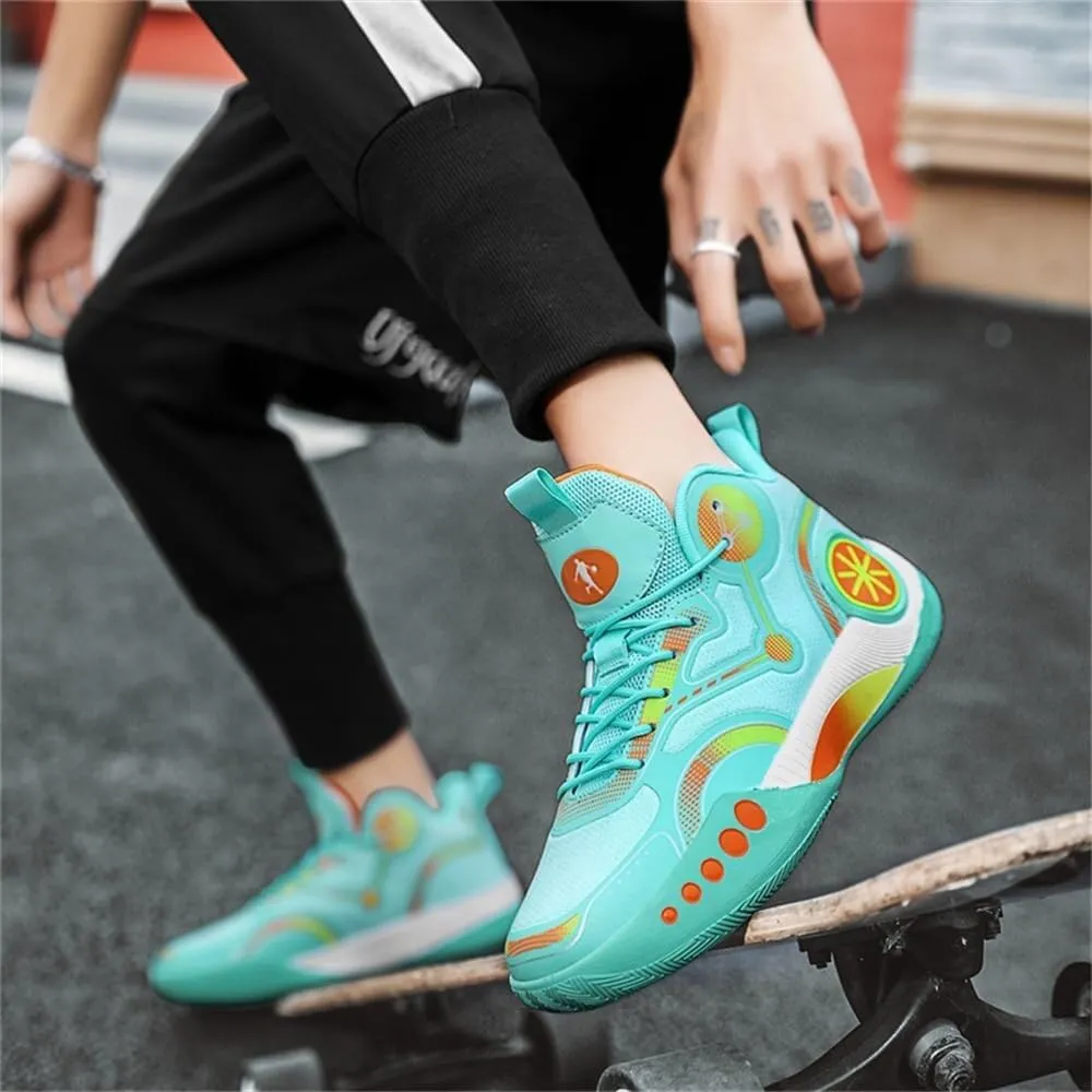 Unisex Fashionable Basketball Shoes Shock-Absorbing Anti Slip Breathable Youth Outdoor Sports Training Shoes