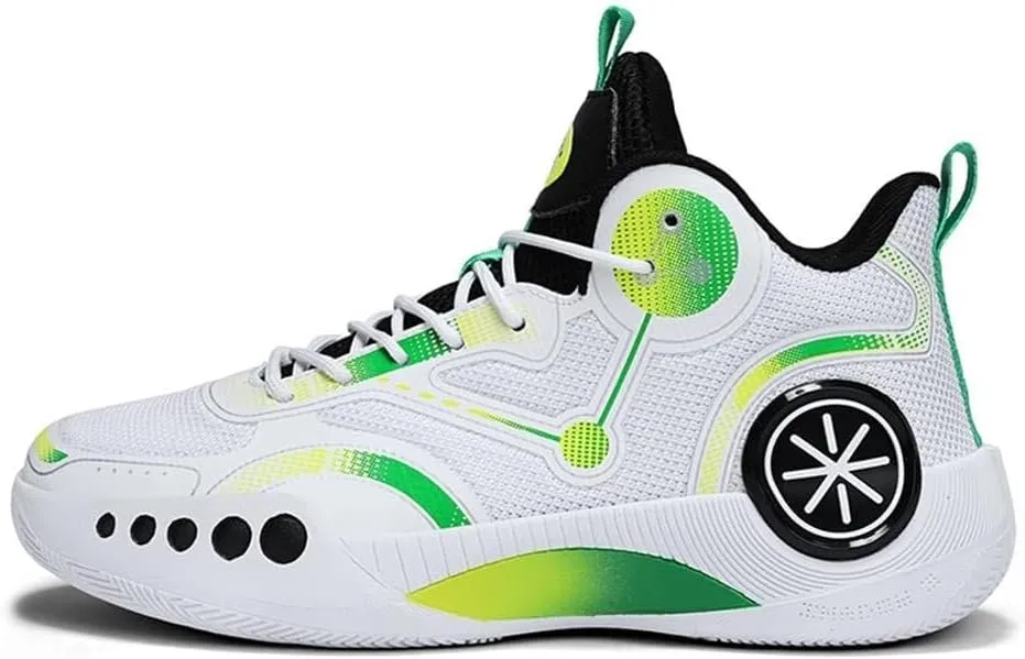 Unisex Fashionable Basketball Shoes Shock-Absorbing Anti Slip Breathable Youth Outdoor Sports Training Shoes