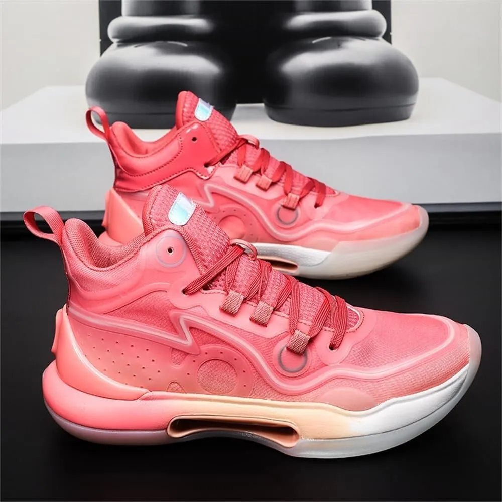 Unisex High Top Basketball Shoes are Breathable, Lightweight Shock-Absorbing Comfortable for Sports Training