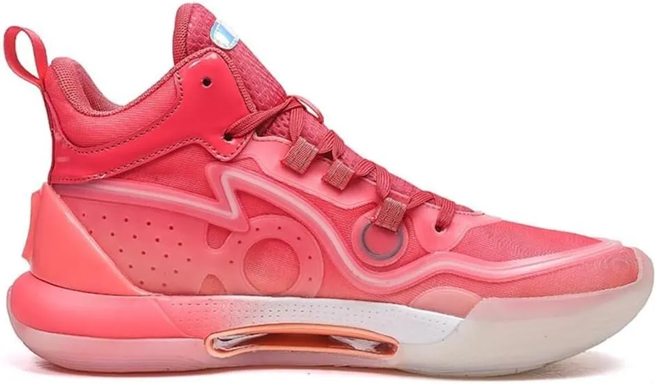 Unisex High Top Basketball Shoes are Breathable, Lightweight Shock-Absorbing Comfortable for Sports Training