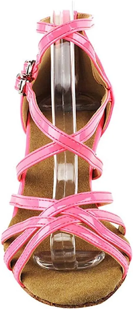 Very Fine Dance Shoes Women's Ballroom Dance Shoes Tango Wedding Salsa Shoes Sera5008EB Comfortable 2.5"[Bundle of 5]