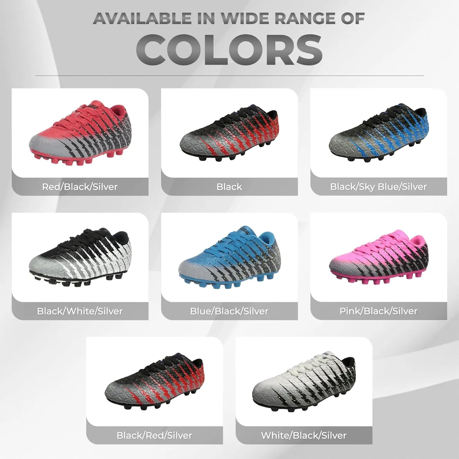 Vizari FG Soccer Cleats for Men, Women | FG Outdoor Football Shoes for Youth and Adults | Training, Matches & Practice