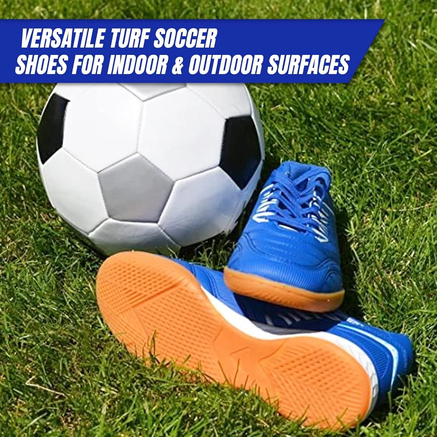 Vizari Ranger Youth Firm Ground Soccer Cleats ?C FG Outdoor Football Shoes | Ideal for Toddlers & Little/Big Kids | Snug Fit with Long-Lasting Comfort