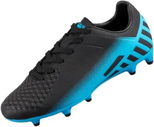Vizari Santos Firm Ground Soccer Cleats - Durable, Lightweight & Water-Resistant - Adult Soccer Cleats with Adjustable Straps - Womens & Mens Soccer Cleats with Round Studs for Maximum Traction Green
