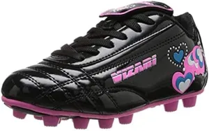 Vizari USA Boys Girls Soccer Cleats | Youth Firm Ground Athletic Outdoor Football Shoes for Toddler, Little Kid, Big Kid | Lightweight & Durable