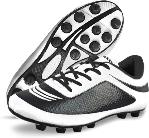 Vizari USA Boys Girls Soccer Cleats | Youth Firm Ground Athletic Outdoor Football Shoes for Toddler, Little Kid, Big Kid | Lightweight & Durable