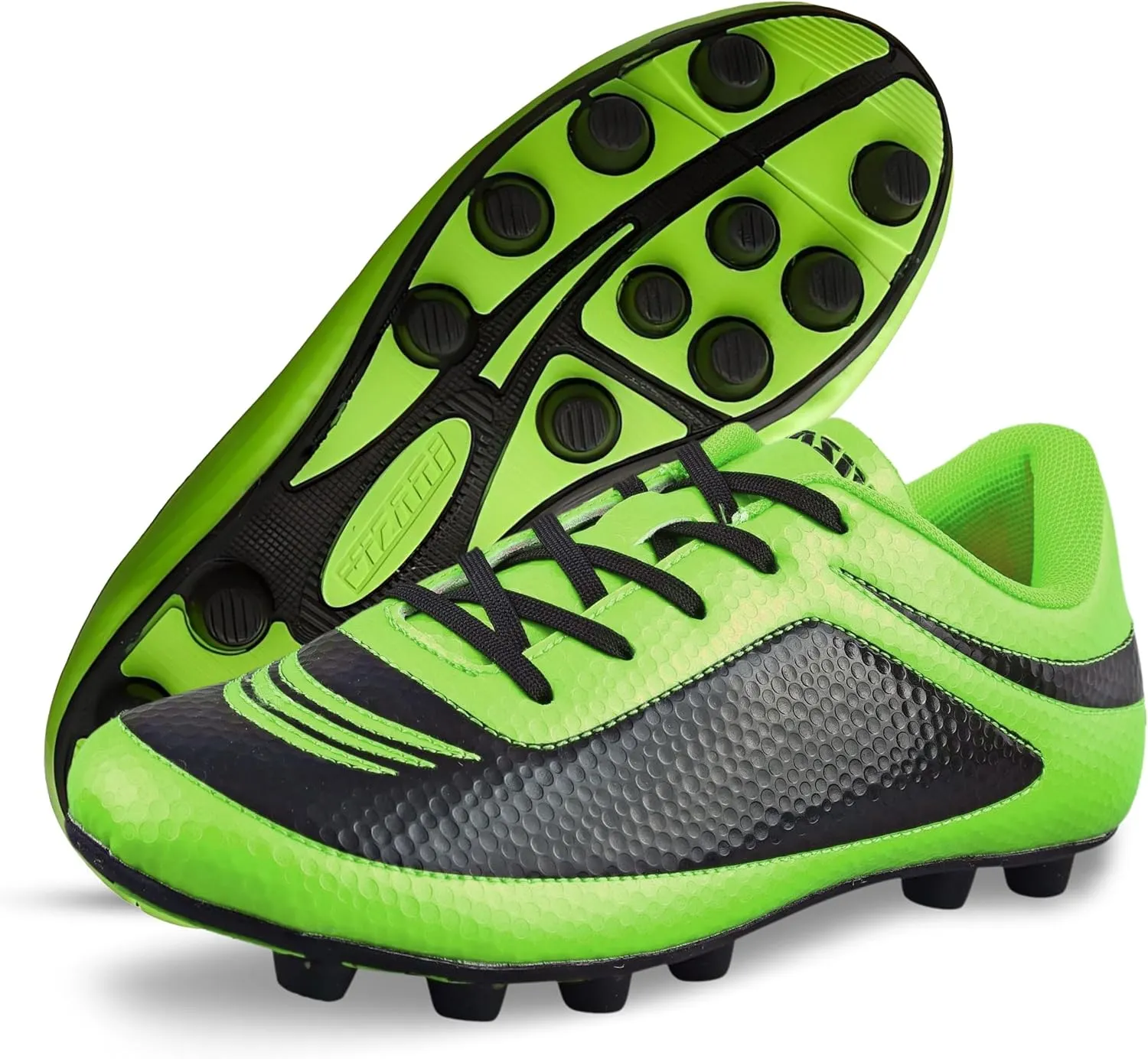 Vizari USA Kids Soccer Cleats ?C Youth Football Shoes for Boys & Girls | Lightweight Firm Ground Outdoor Cleats ?C Durable Athletic Soccer Shoes