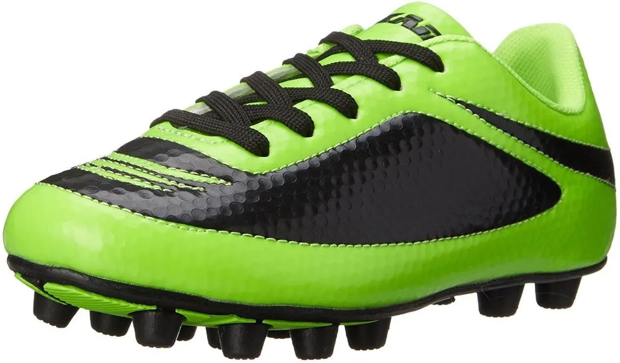 Vizari USA Kids Soccer Cleats ?C Youth Football Shoes for Boys & Girls | Lightweight Firm Ground Outdoor Cleats ?C Durable Athletic Soccer Shoes