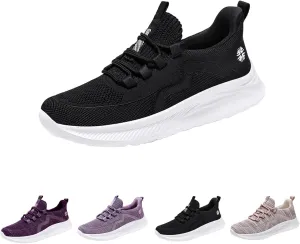 Walking Shoes Women Slip On Soft Bottom Mesh Breathable Sports Shoes Casual Tennis Athletic Casual Comfort Sneakers