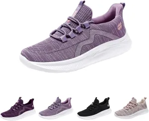 Walking Shoes Women Slip On Soft Bottom Mesh Breathable Sports Shoes Casual Tennis Athletic Casual Comfort Sneakers