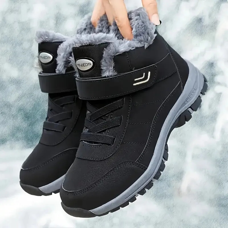 Warm - Thermische slijtvastheid dikke zool anti-slip tactische wandelschoenen