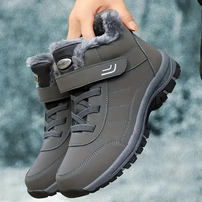 Warm - Thermische slijtvastheid dikke zool anti-slip tactische wandelschoenen