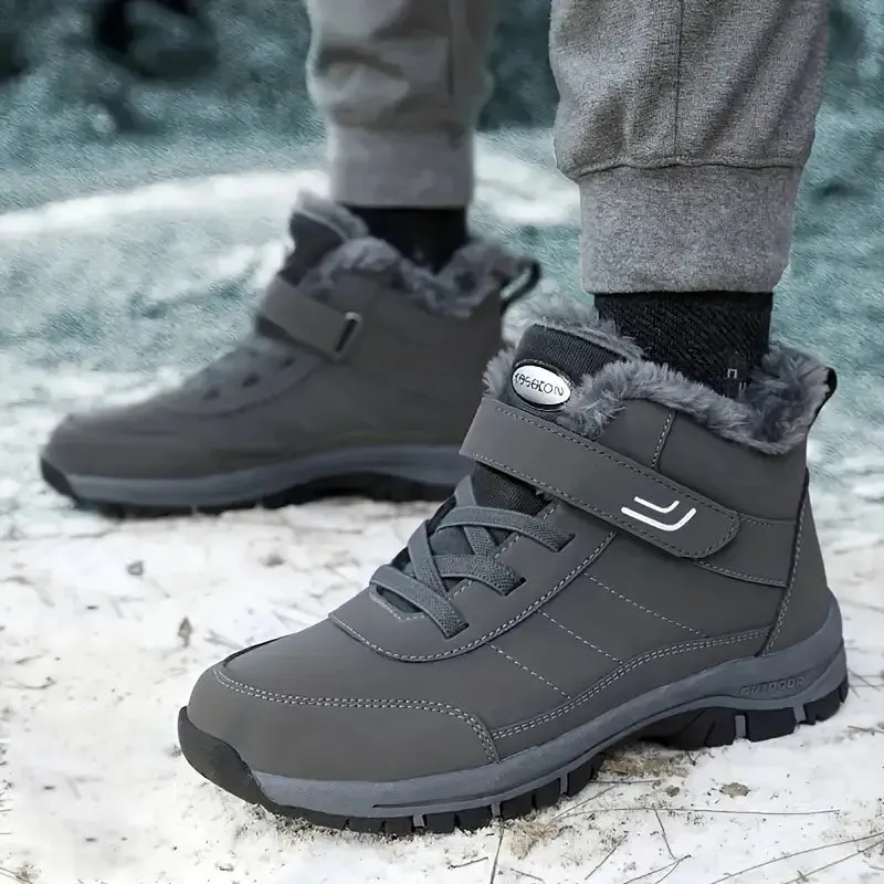 Warm - Thermische slijtvastheid dikke zool anti-slip tactische wandelschoenen