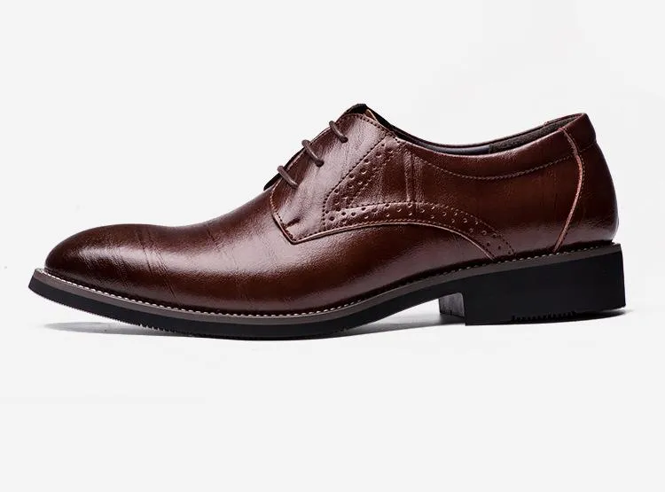 West Louis Carved Italian Formal Oxford