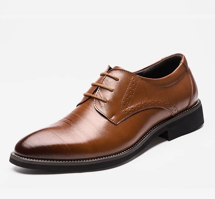 West Louis Carved Italian Formal Oxford