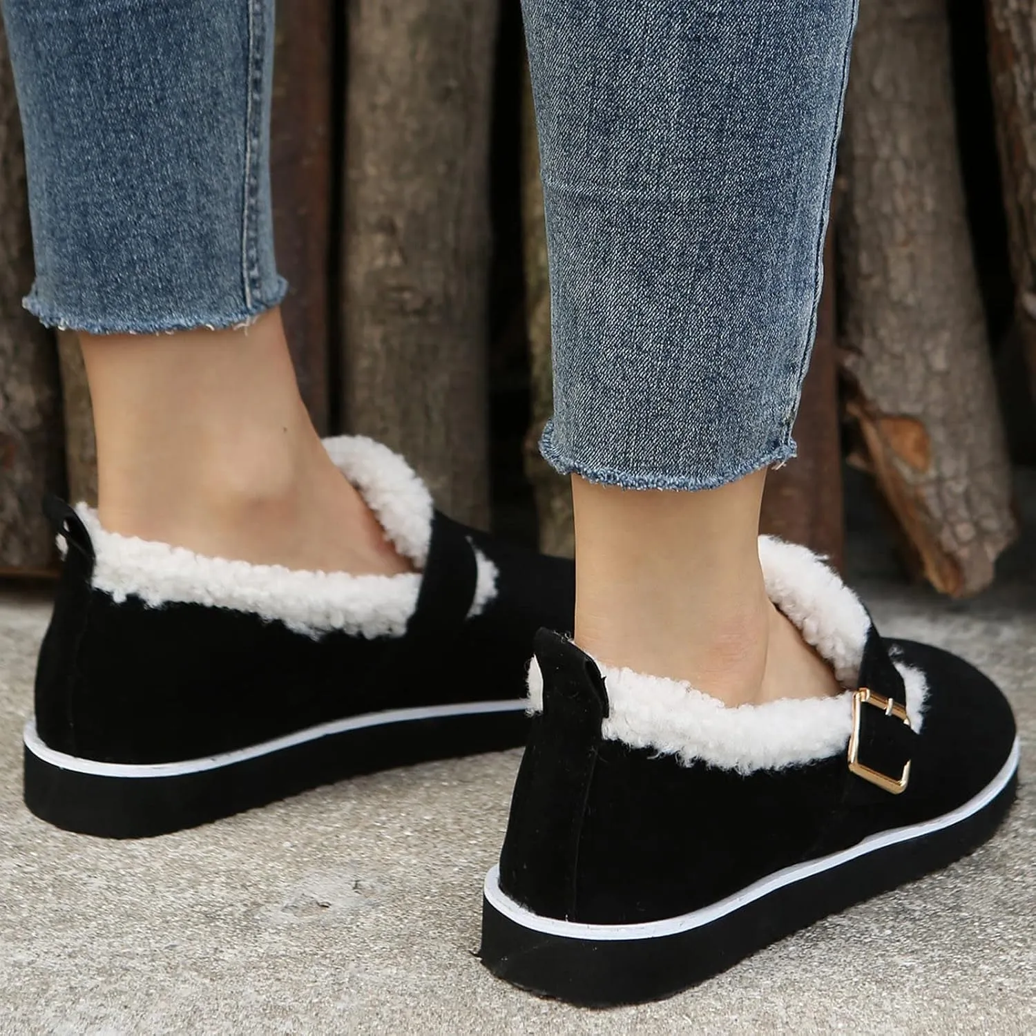Winter Boots for Women Non Slip Waterproof Botas De Mujer Para El Frio Fur Lined Boots Waterproof Snow Boots for Women Winter Boots for Women 8.5 Waterproof