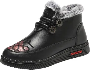 Winter Boots for Women Waterproof Snow 11 Wide Women's Waterproof Boots Wide Width Ankle Women Snow Boots 7 Wide Snow Boots Waterproof for Women Botas De Frio