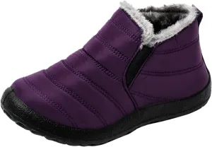Winter Boots for Women Waterproof Snow Wide Calf Womens Winter Duck Boots Waterproof Insulated Snow Boots Womens Waterproof Outdoor Boots Women 9.5 Snow Boots Wide Feet