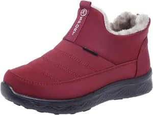 Winter Boots for Women Waterproof Snow Wide Womens Tall Winter Boots Waterproof Boots Winter Waterproof Low Heel Above Knee High Winter Boots for Women Womens Insulated Waterproof Boots Hunting