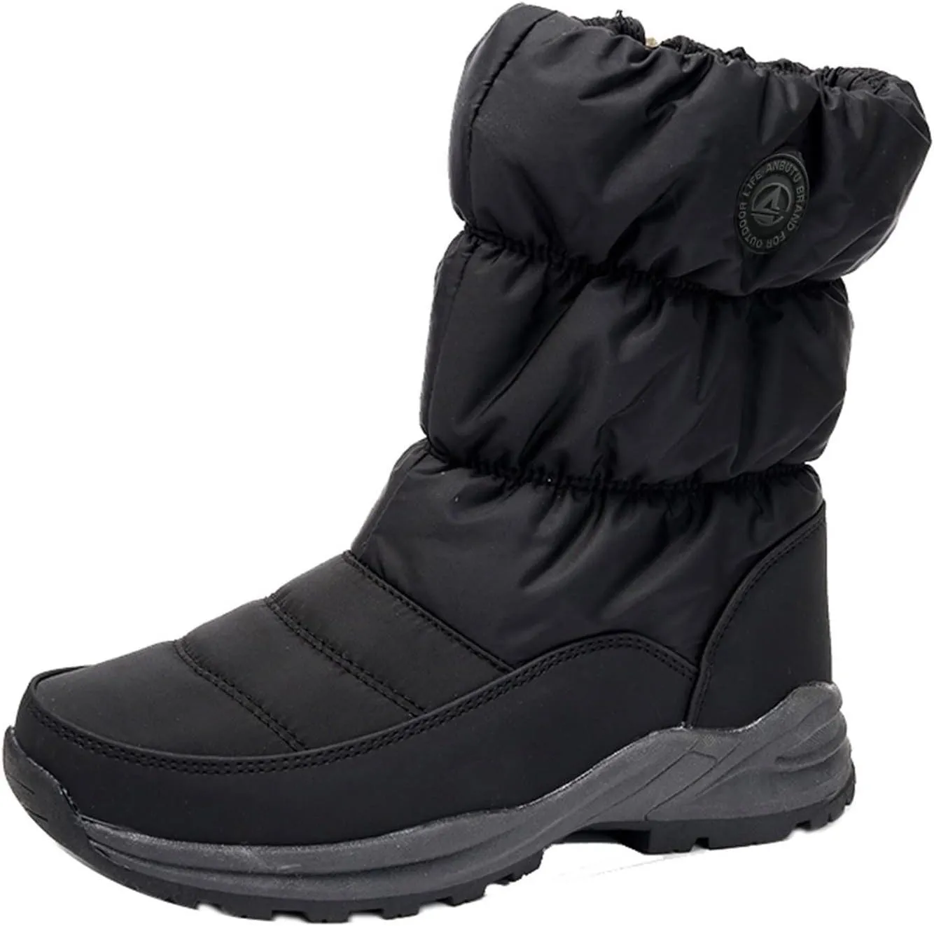 Women Snow Boots Waterproof Tall Size 7 White Snow Boots Women Winter Work Boots for Woman Womens Garden Boots Waterproof Size 11 Waterproof Womens Boots Wide Width
