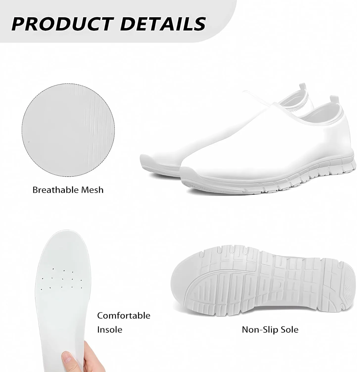 Women's Flats Shoes Womens Casual Shoes, Fashion Mesh Loafers Shoes Comfortable Shoes for Women Casual Sneakers