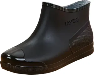 Womens Rain Boots Womens Rubber Boots Lightweight Tall for Boating Fishing Gardening Farming Rain Shoes