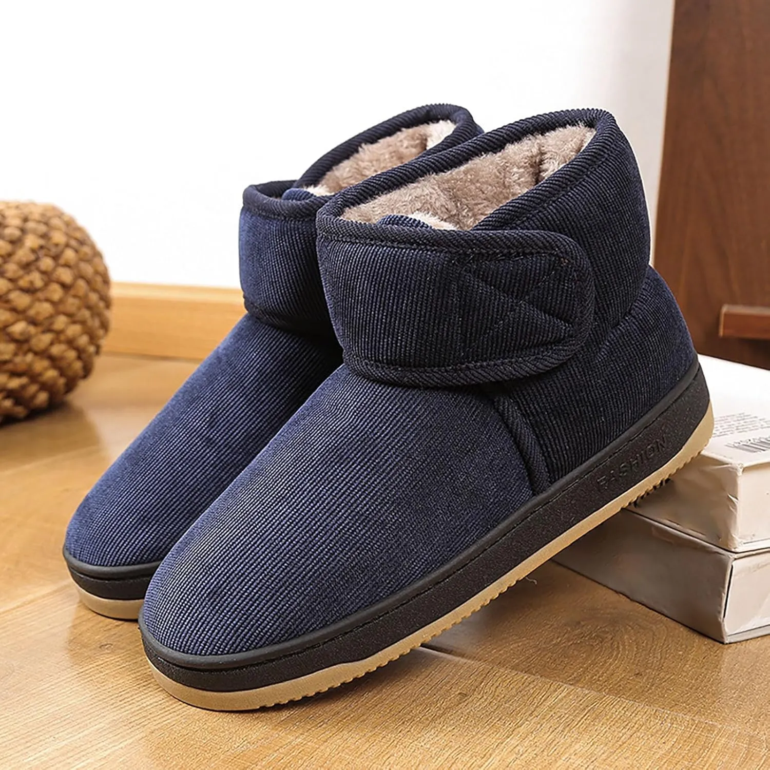 Womens Shoes Dressy Casual Fall Winter Wedge Womens Winter Booties Slip On Snowboots for Women Pink Fur Boots Womens Winter Boots Waterproof Insulated Deals of The Day