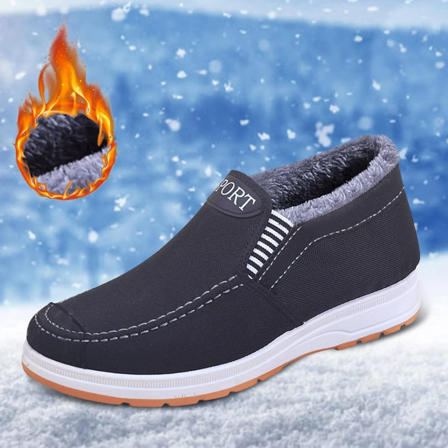 Women's Snow Boots Waterproof Insulated Size 9 Warm Waterproof Winter Walking Boots Womens Womens Winter Booties Wide Waterproof Boots for Women Wide Width Botas Invierno Mujer Nieve
