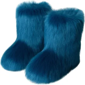 Womens Snow Boots Waterproof Wide Calf Womens Winter Ankle Boots Low Heel Womens Winter Boots Waterproof Warm Womens Waterproof Boots Tall Zipper Womens Winter Ankle Boots Slip on