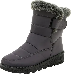 Womens Tall Snow Boots Waterproof Insulated Winter Ankle Dress Boots for Women Waterproof Snow Snow Boots Women Cute Women's Winter Ankle Booties Womens Leather Hiking Boots Waterproof