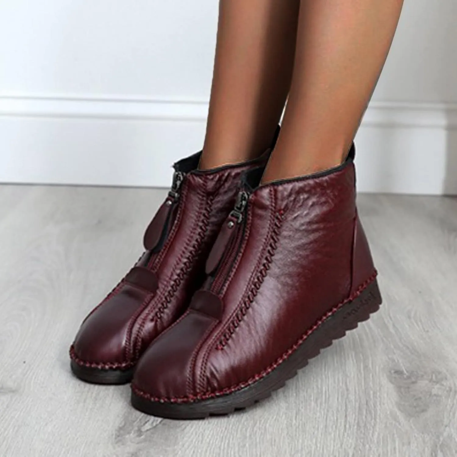 Womens Tall Winter Boots Waterproof Insulated Snow Boots Women Waterproof Cute Boots Winter Waterproof Man Womens Walking Boots Comfortable Waterproof Botas Nieve