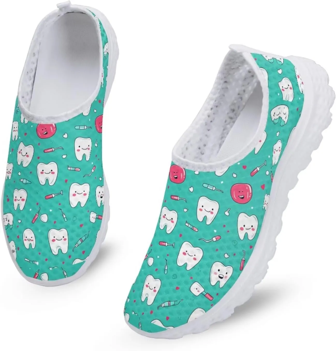 Womens Walking Shoes Casual Workout Running Sneakers Tennis Mesh Loafers