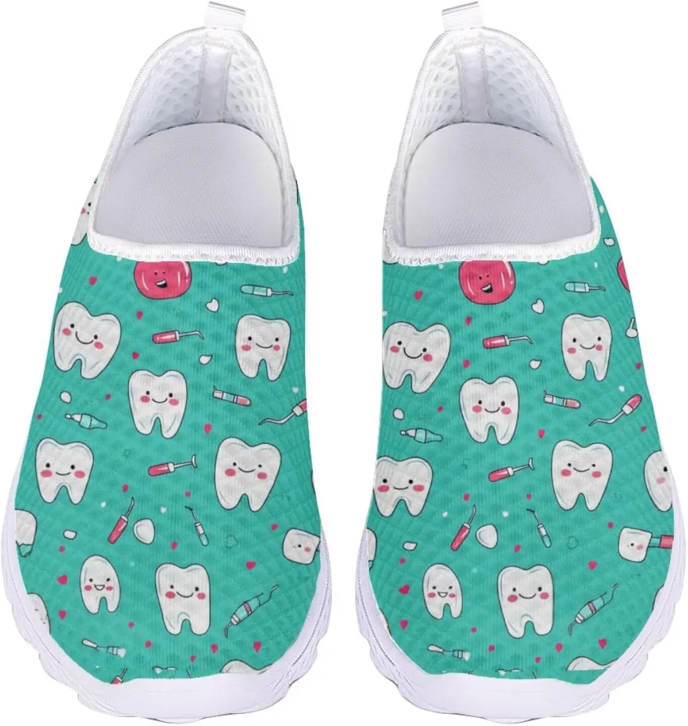Womens Walking Shoes Casual Workout Running Sneakers Tennis Mesh Loafers