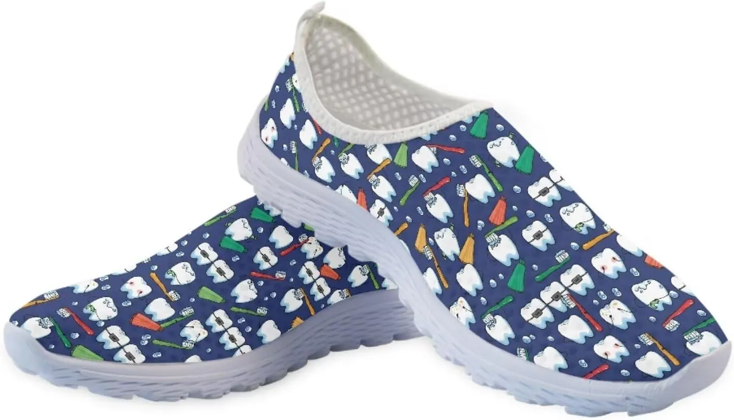 Womens Walking Shoes Casual Workout Running Sneakers Tennis Mesh Loafers