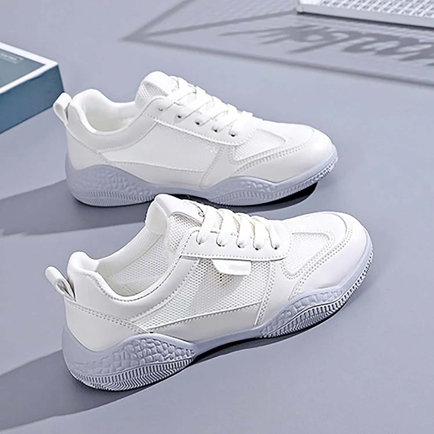 Women's Walking Shoes Lightweight Breathable Running Shoes Walking Shoes Women Sports Men's Shoes Casual Women's Fashion Sneakers Steel Toe Tennis Shoe Cross Trainer Shoe