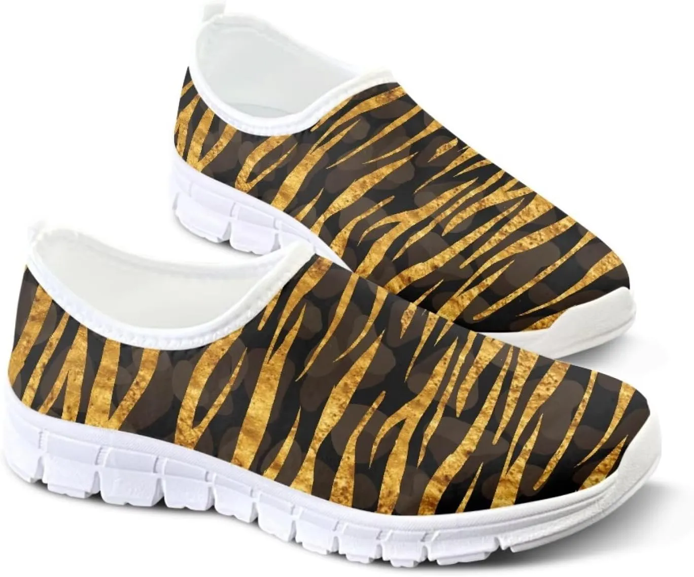 Womens Walking Shoes Slip on Loafers Tennis Shoes Casual Mesh Running Sneakers