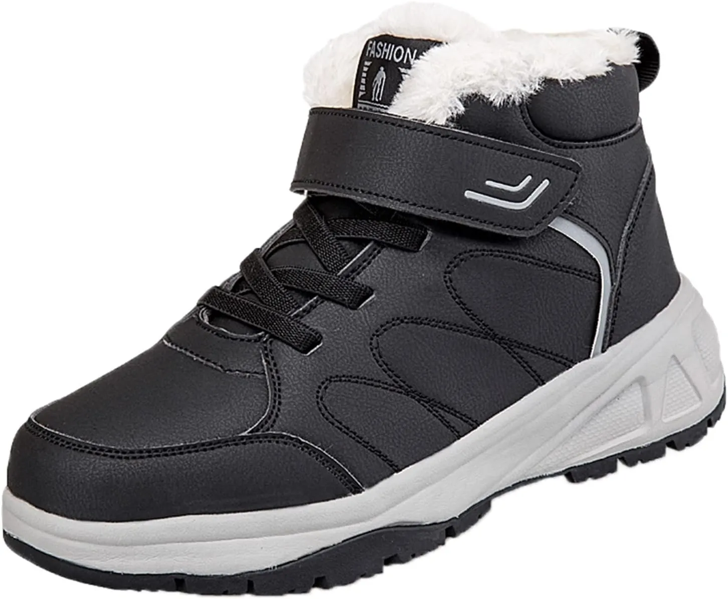 Women's Waterproof Snow Boots Wide Width Women's Waterproof Boots Tall Fuzzy Knee High Winter Boots for Women Cute Waterproof Comfortable Walking Boots Women Womens Winter Ankle Boots