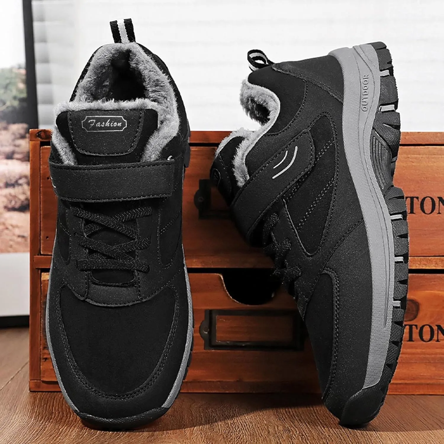 Womens Wide Snow Boots Waterproof Insulated Winter Work Boots for Women Waterproof Snow Non Slip Wide Width Winter Boots for Women Plus Size Snow Boots Waterproof Botas De Nieve