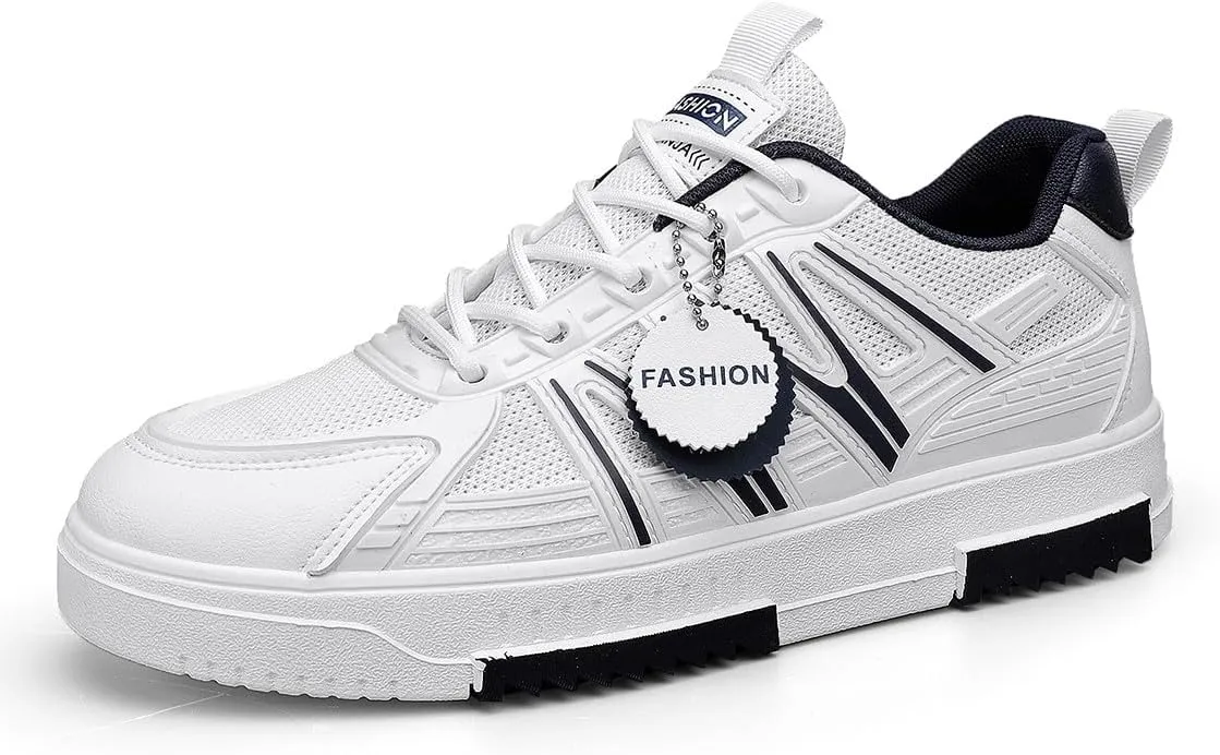 YAXE Men's Mesh Walking Shoes Breathable Lightweight Comfortable Casual Sneakers