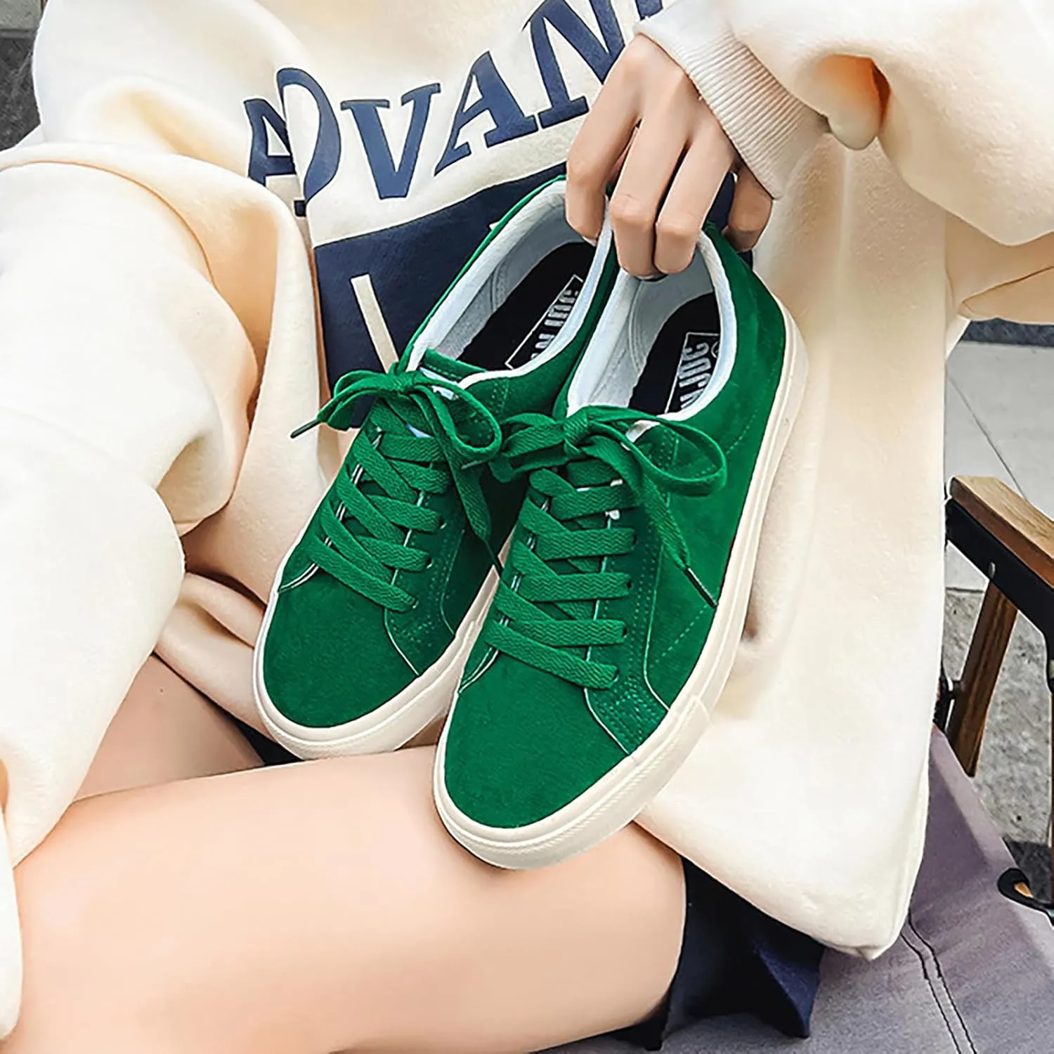 YIBLBOX Canvas Shoes for Women Fashion Sneakers Casual Tennis Shoes Classic Walking Shoes