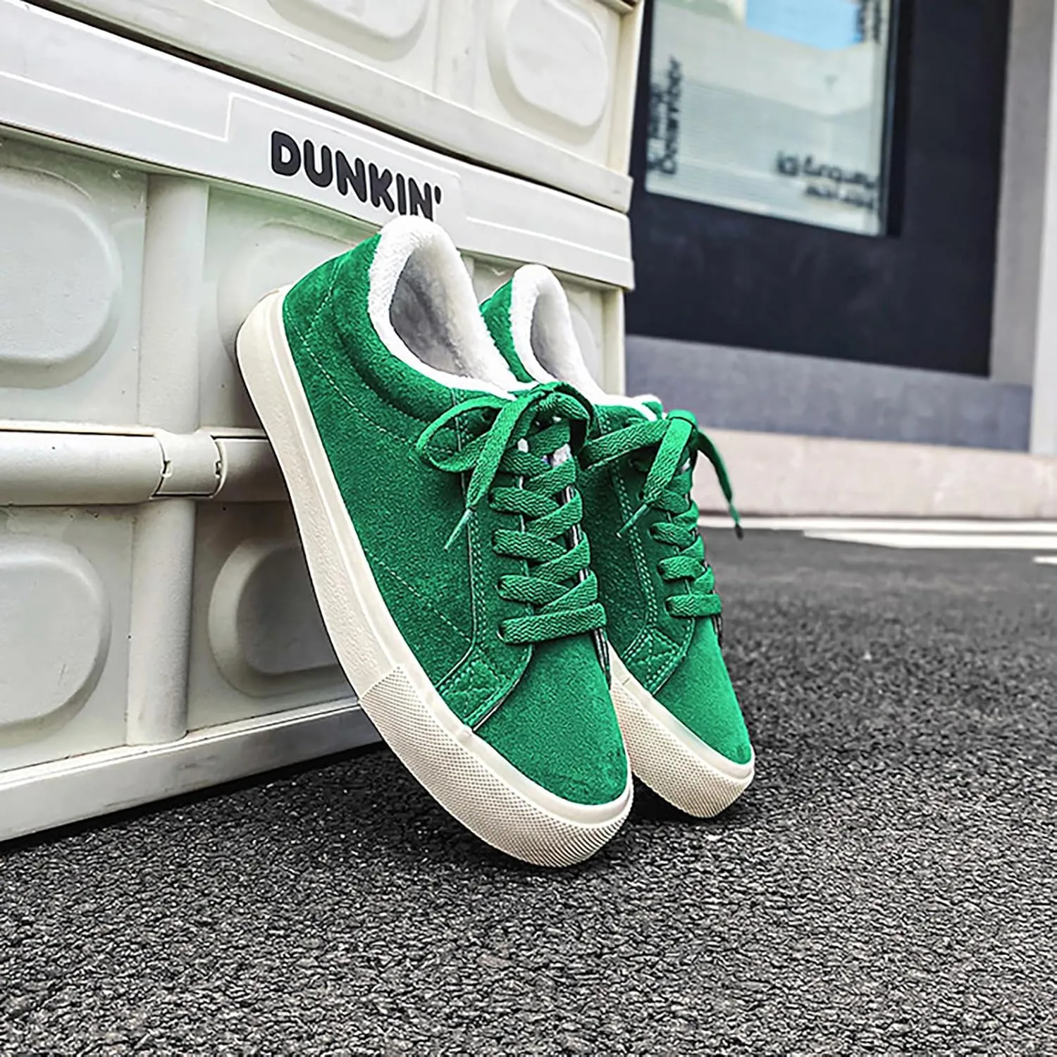 YIBLBOX Canvas Shoes for Women Fashion Sneakers Casual Tennis Shoes Classic Walking Shoes