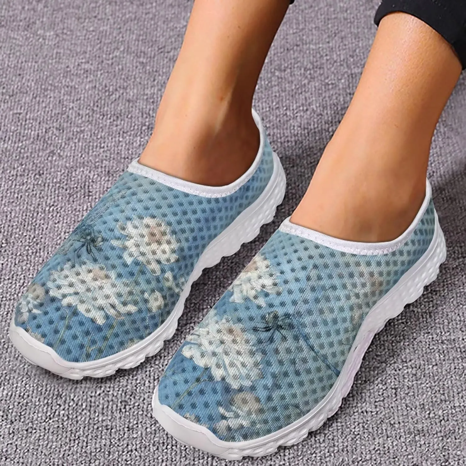 Ystardream Casual Breathable Mesh, Lightweight & All-Day Comfor for Work Office